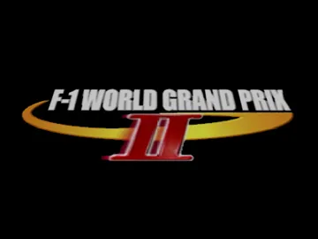 F-1 World Grand Prix II (Europe) (En,Fr,De,Es) screen shot title